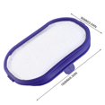 thumbnail image 2 of Lot de 4 Filtres de Rechange Lavables pour Dyson D30 DC31 DC34 DC35 DC44 DC45 DC56 Aspirateur, 2 of 5