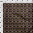 thumbnail image 2 of oneOone Organic Cotton Poplin Twill Fabric Diamond & Paisley Block Print Fabric BTY 42 Inch Wide, 2 of 4