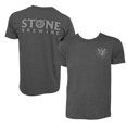thumbnail image 1 of Stone Brewing Gargoyle Logo Gray Men's T-Shirt-Medium, 1 of 1