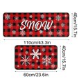thumbnail image 3 of EQWLJWE Christmas Kitchen Mats for Floor,Christmas Kitchen Rugs Set of 2,Christmas Kitchen Rugs and Mats for Floor Non-Slip Backing Mat,Christmas Kitchen Decor,Anti Fatigue Kitchen Rug with Runner, 3 of 9
