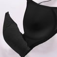 thumbnail image 3 of WRKEKC Wireless Back Closure Bra Textured Design Breathable Comfort Support Lightweight T-Shirt Bra for Women Everyday Wear, 3 of 4