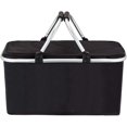 thumbnail image 1 of Large Insulated Picnic Basket, Water Resistant & Leakproof Collapsible Portable Cooler Basket Set, 1 of 4
