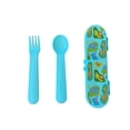 thumbnail image 1 of Nuby Toddler Utensils with Travel Case, 3-Piece Set, 1 of 6