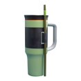 thumbnail image 1 of Owala Stainless Steel Water Bottle 40 oz - Avocado green, 1 of 2