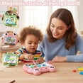 thumbnail image 3 of Magnetic Drawing Board, Frog Magnet Beads Doodle Board, Educational Magnetic Toy for Kids, Preschool Learning Creativity Activity Boys, Fun Drawing Writing Play, 3 of 8