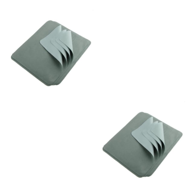 Decodeary 10 Pieces Microfiber Eyeglasses Camera Lens Cell Phones Cleaning Cloth Green 2Set