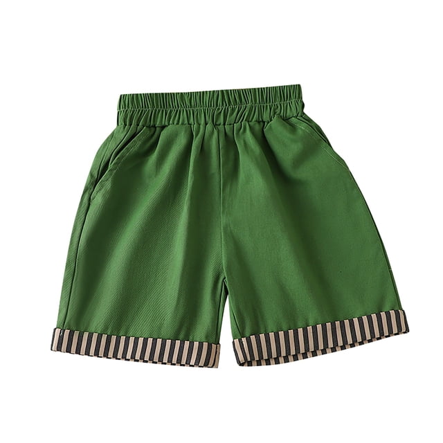 RIJOPUTY Shorts de Randonnée Garçons Shorts de Soccer Shorts Athlétiques Roses Shorts Taille Haute Shorts de Pyjama Vêtements Pas Chers pour Tout-Petits Garçons Vêtements Garçon Adolescent