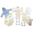 thumbnail image 1 of Bambini Newborn Baby Boys 25 Pc Layette Baby Shower Gift Set, 1 of 3