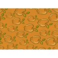 thumbnail image 1 of Ahgly Tapis Rectangulaire Lavable en Machine Intérieur Transitionnel Orange Foncé, 8 Pieds x 12 Pieds, 1 of 7