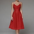 thumbnail image 2 of Ketyyh-chn99 Robes de Cocktail pour Femmes Robe de Mariée Robe Longue Formelle Maxi Grande Taille Robes Maxi de Fête Robe Élégante Rouge,TP, 2 of 5