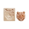 thumbnail image 2 of Oleegame 2PC Cookie Mold DIY Baking Moulds Wooden Cookie Cookie Moulds Embossing Craft Decorative Baking Tools For Christmas Thanksgiving Christmas Kitchen, 2 of 4