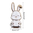 thumbnail image 2 of Cell Phone Automobile Cradles,Car Phone Holder,Mount Phone Mount For Car,Foldable Bunny Phone Bracket Mobile Phone Desktop Cute Card Ventilated Student Gift Suitable For Flat Panel Live Broadcast, 2 of 2