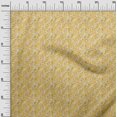 thumbnail image 3 of oneOone Cotton Jersey Yellow Fabric Text Sewing Craft Projects Fabric Prints By Yard 58 Inch Wide, 3 of 5