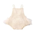 thumbnail image 1 of MesaSe Barboteuse en Dentelle Florale Brodée pour Bébé Fille, 1 of 4