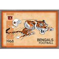 thumbnail image 1 of NFL Cincinnati Bengals - Retro Logo 14 Wall Poster, 22.375" x 34", 1 of 5