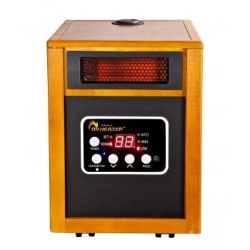 Dr. Infrared Heater DR-968H Portable Space Heater with Humidifier, 1500W
