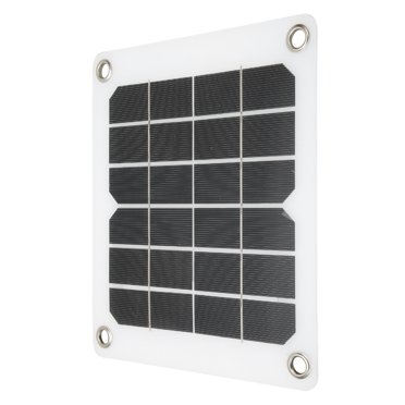 Small Solar Charge Panel, USB Output Lightweight Safe 5V 20W Solar Panel Environmental   for Phone for Boat