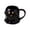Noir, variante sur Décorations d'Halloween Extérieures 14Oz Tasse d'Halloween Ghost Tasse à Café en Céramique Ghost Mignonne Tasse Décorative Ghost Visage de Ghost Tasse à Café pour Adultes Enfants Femmes Décorations Ghost Extérieures