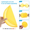 thumbnail image 4 of Uxcell 10" Foldable Flying Disc Folding Pocket Flying Disc Bulk Set 5 Color 10 Pack, 4 of 7