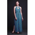 thumbnail image 2 of Bimba Robe Maxi Décontractée Longue à Fentes Latérales pour Femmes Imprimée pour Fête-Moyenne, 2 of 6
