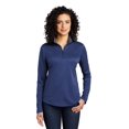 thumbnail image 1 of Port Authority Women's Silk Touch Performance 1/4Zip LK584, 1 of 1