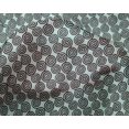thumbnail image 4 of oneOone Silk Tabby Fabric Spiral Block Printed Fabric 1 Yard 42 Inch Wide, 4 of 4