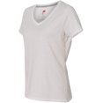 thumbnail image 2 of Hanes T-Shirt Col en V pour Femmes X-Temp, S, Blanc, 2 of 4