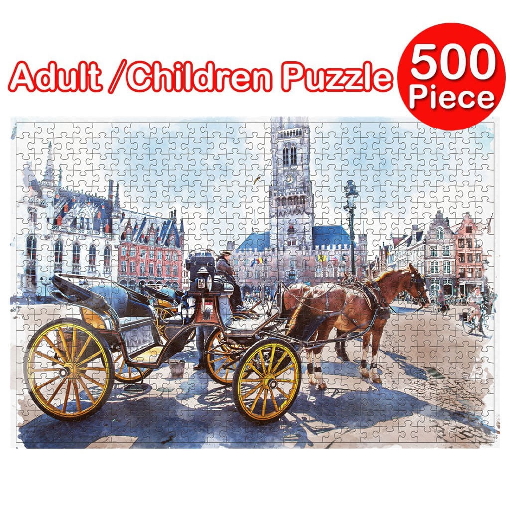 YFGEFTR Deals Adults Puzzles 500 Piece Large Puzzle Game Interesting Toys Personalized Gift