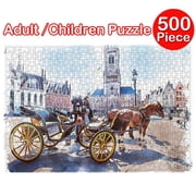 YEYDS 500 Piece Adult Puzzle Game, Large Jigsaw Puzzle for Adults, Fun Brain Teaser, Great Personalized Gift for Adults and Puzzle Lovers Clearance Sales Today Deals Prime