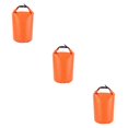 thumbnail image 4 of Transemion Waterproof Dry Bag Roll Top Dry Compression Sack for Rafting Boating Hiking Camping 75L orange 8L 3Set, 4 of 6