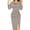 Khaki, variant on Ketyyh-chn99 Womens Dresses Evening Dresses for Wedding V Neck Short Sleeve Evening Dress Elegant Party Maxi Party Dress Pink,S