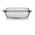 thumbnail image 1 of Glass Casserole ovale avec couvercle en verre, 1 of 2