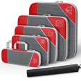 thumbnail image 1 of Compression Packing Cubes for Travel, Compressible Space-Saving Packing Cubes, Luggage Organizer, Travel Essentials for Women, 1 of 8