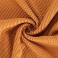 thumbnail image 5 of IROINID Chandails à Manches Longues Réduits pour Femmes Automne Extensible Ajusté Côtelé T-Shirt Blouse Uni Basique, Orange, 5 of 5