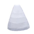thumbnail image 3 of KLKCMS Bridal Crinoline Accessory Wedding Dress Petticoat for Banquet Party Cosplay 4 Hoop, 3 of 9