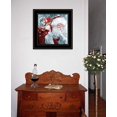 thumbnail image 2 of Trendy Decor 4U Santa with Presents Framed Print, 15x15, Black, 2 of 2
