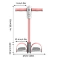 thumbnail image 4 of Sentmoon Work out Bands Multifunctional Pedal Puller Resistance Rope Tension Rope Elastic Yoga Pedal Puller Resistance Pedal Exerciser Pedal Pulling Resistance Rope, 4 of 4