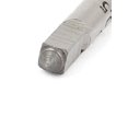 thumbnail image 2 of Unique Bargains M3 x 0.5 Metric SKS2 Straight 3 Flutes Bottoming Taper Hand Taps Set 3 Pcs, 2 of 3