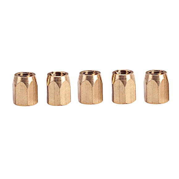 Shisuyan Truss Rod Adjustment Tool Copper Chrome Plating 5Pcs 0.35x0.28x0.28in