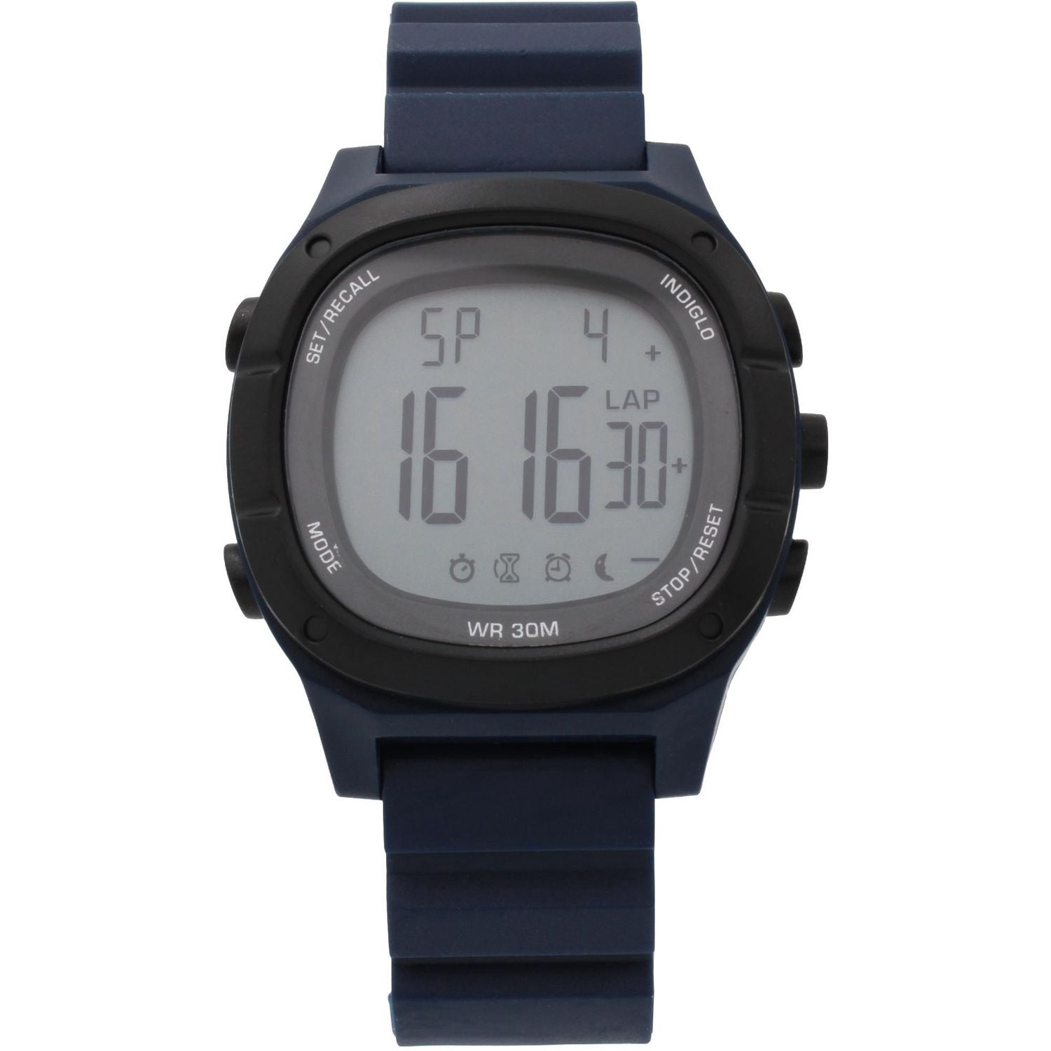 Men's Blue Digital Sports Watch