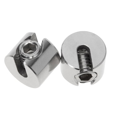 2pcs Wire Rope Clamp Stainless Steel Bolts Wire Grip Clamp Steel Cable Clamps Metal Wire Rope Clamp Wire Rope Screw Clamp Wire Clamp Wire Rope Fasteners Screw Clamp Cable Clamp