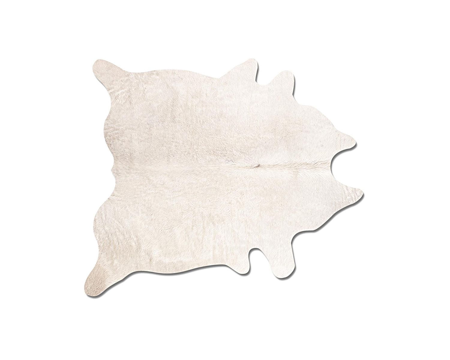 H-Natural Tapis Geneva En Peau De Vache