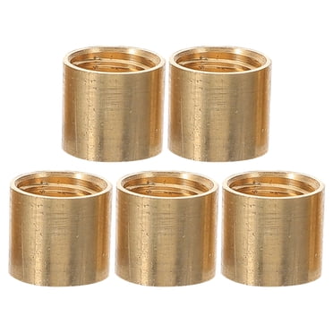 KAKOWELY pool cue repair tools 5PCS Pool Cue Parts Set Heavy Duty Copper Screws Screw-On PU Pool Cue Tips Billiard Cue Tip Replacement Kit for Pool Stick Repair Maintenance