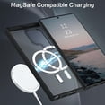 thumbnail image 3 of [PST] Samsung Galaxy S25 Ultra Case, Matte Rubber Hybrid Back Cover with Magnetic MagSafe Compatible, 3 of 5