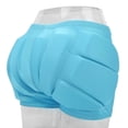thumbnail image 4 of Ski Hip Protector, Skin Friendly Comfortable Breathable Protective Shorts EVA  For Skateboarding Blue,Black, 4 of 8