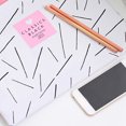 thumbnail image 3 of ZheElen Oxford Cloth A4 Paper Zipper Handbag Large Capacity Document Pen Bag School Office File Folder, 3 of 3