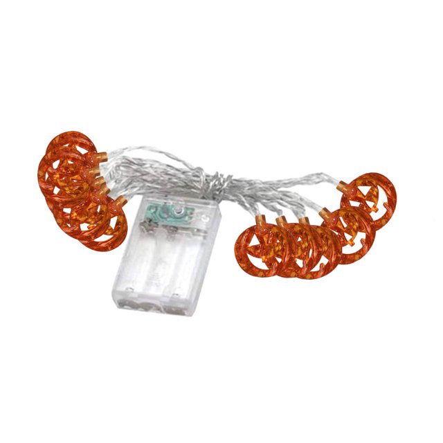 Halloween Lights 2M 10 LED Battery Operated String Lights Cute For Window Indoor Outdoor Decor Halloween Party Decorations