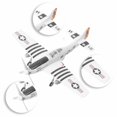 thumbnail image 2 of Milaget 1:48 Scale WWII Fighter Aircraft Model 4D Assembly Plane Model Kit for Adult and White, 2 of 2