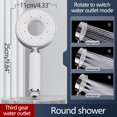 thumbnail image 1 of TIMIFIS Shower Head Shower Hand-held Shower Top Spray Suit Pressurized Shower Single Shower pring/Summer, 1 of 4