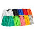 thumbnail image 3 of SNNROO Men‘s Plus Size Solid Shorts Casual Beach Shorts Yellow XL, 3 of 3